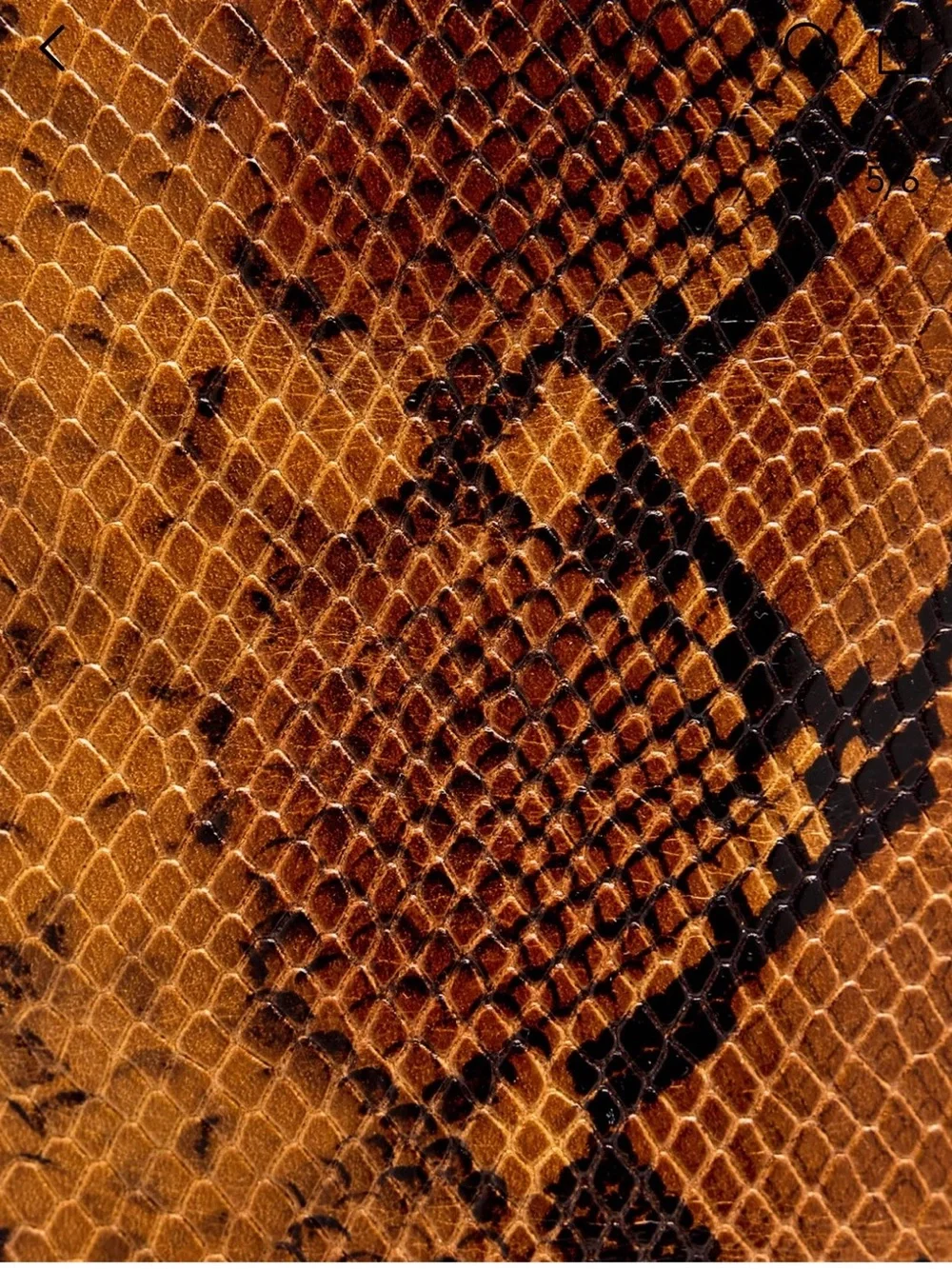 STAUD Tan and Brown Snake-Print Over-the-Knee Stiletto Boots